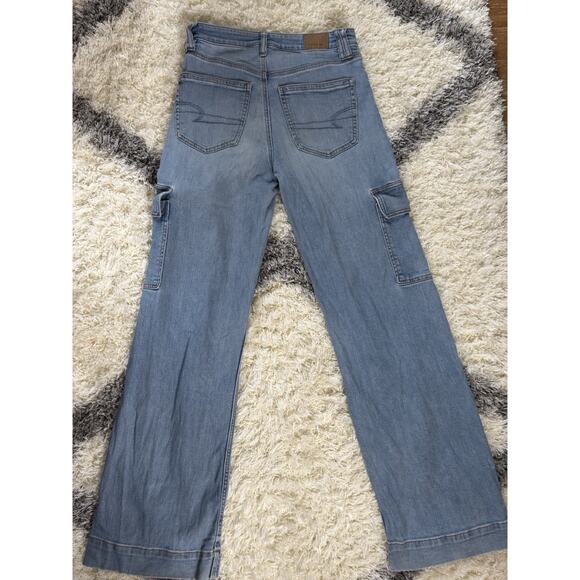 American Eagle Womens Jeans Blue 2 Long RN 54485 90s Vintage - Picture 2 of 4